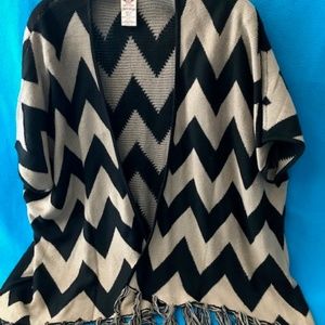 Comfy soft poncho sweater